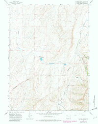 Download a high-resolution, GPS-compatible USGS topo map for Fillmore Ranch, WY (1982 edition)