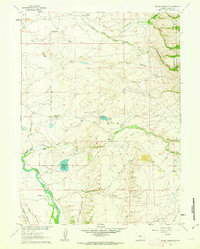 Download a high-resolution, GPS-compatible USGS topo map for Finley Reservoir, WY (1963 edition)