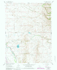Download a high-resolution, GPS-compatible USGS topo map for Finley Reservoir, WY (1984 edition)