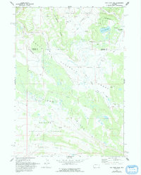 Download a high-resolution, GPS-compatible USGS topo map for Fish Creek Park, WY (1993 edition)