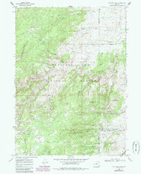 Download a high-resolution, GPS-compatible USGS topo map for Fletcher Park, WY (1985 edition)