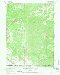 Download a high-resolution, GPS-compatible USGS topo map for Fletcher Peak, WY (1971 edition)