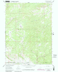 Download a high-resolution, GPS-compatible USGS topo map for Fletcher Peak, WY (1984 edition)
