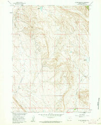 Download a high-resolution, GPS-compatible USGS topo map for Flitner Reservoir, WY (1962 edition)