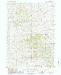 Download a high-resolution, GPS-compatible USGS topo map for Fly Draw, WY (1984 edition)