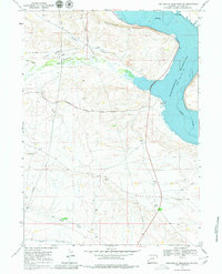Download a high-resolution, GPS-compatible USGS topo map for Fontenelle Reservoir SW, WY (1979 edition)
