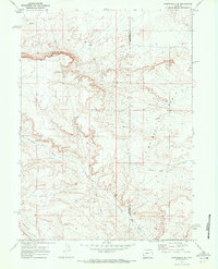 Download a high-resolution, GPS-compatible USGS topo map for Fontenelle SE, WY (1972 edition)