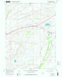 Download a high-resolution, GPS-compatible USGS topo map for Fort Bridger, WY (1979 edition)