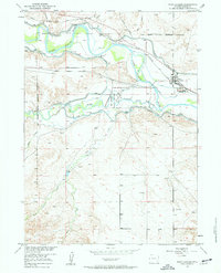 Download a high-resolution, GPS-compatible USGS topo map for Fort Laramie, WY (1963 edition)