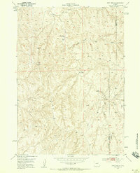 1953 Map of Fort Reno SE, 1958 Print