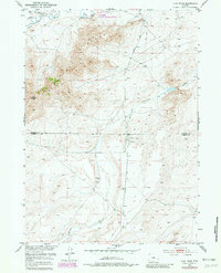 Download a high-resolution, GPS-compatible USGS topo map for Fort Ridge, WY (1981 edition)