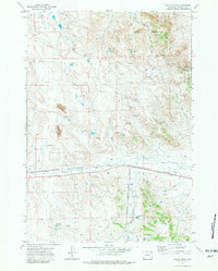 Download a high-resolution, GPS-compatible USGS topo map for Fortin Draw, WY (1981 edition)