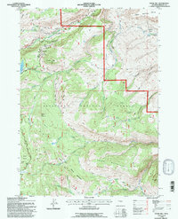 Download a high-resolution, GPS-compatible USGS topo map for Fossil Hill, WY (1997 edition)