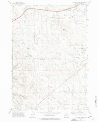 Download a high-resolution, GPS-compatible USGS topo map for Four Bar J Ranch, WY (1975 edition)