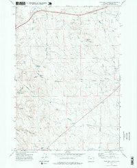 Download a high-resolution, GPS-compatible USGS topo map for Four Bar J Ranch, WY (1975 edition)