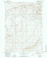 Download a high-resolution, GPS-compatible USGS topo map for Fourmile Point, WY (1983 edition)