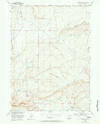 Download a high-resolution, GPS-compatible USGS topo map for Fourmile Ridge, WY (1973 edition)