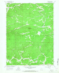 Download a high-resolution, GPS-compatible USGS topo map for Foxpark, WY (1967 edition)