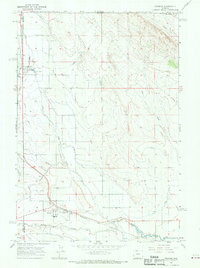 Download a high-resolution, GPS-compatible USGS topo map for Frannie, WY (1969 edition)
