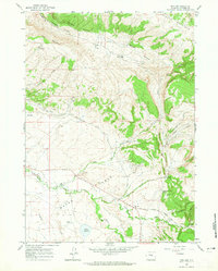 Download a high-resolution, GPS-compatible USGS topo map for Freeland, WY (1965 edition)