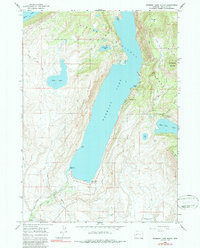 Download a high-resolution, GPS-compatible USGS topo map for Fremont Lake South, WY (1986 edition)