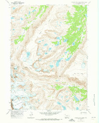 Download a high-resolution, GPS-compatible USGS topo map for Fremont Peak North, WY (1973 edition)