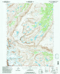 Download a high-resolution, GPS-compatible USGS topo map for Fremont Peak North, WY (1997 edition)
