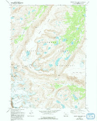 Download a high-resolution, GPS-compatible USGS topo map for Fremont Peak North, WY (1993 edition)
