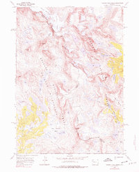 Download a high-resolution, GPS-compatible USGS topo map for Fremont Peak South, WY (1978 edition)