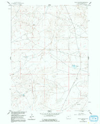 Download a high-resolution, GPS-compatible USGS topo map for Fuller Reservoir, WY (1991 edition)