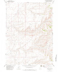 Download a high-resolution, GPS-compatible USGS topo map for Garden Gulch, WY (1983 edition)