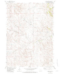 Download a high-resolution, GPS-compatible USGS topo map for Garland Draw, WY (1981 edition)