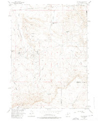 Download a high-resolution, GPS-compatible USGS topo map for Gas Hills, WY (1975 edition)