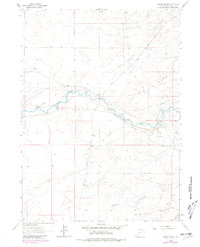 Download a high-resolution, GPS-compatible USGS topo map for Gasson Bridge, WY (1981 edition)