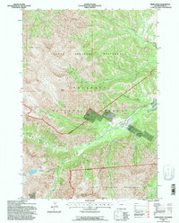 Download a high-resolution, GPS-compatible USGS topo map for Geers Point, WY (1997 edition)