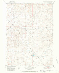 Download a high-resolution, GPS-compatible USGS topo map for Gilbert Lake, WY (1970 edition)
