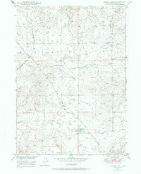 Download a high-resolution, GPS-compatible USGS topo map for Gilbert Lake, WY (1985 edition)