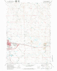 Download a high-resolution, GPS-compatible USGS topo map for Gillette East, WY (1980 edition)