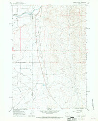 Download a high-resolution, GPS-compatible USGS topo map for Gilmore Hill NE, WY (1970 edition)