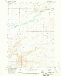 Download a high-resolution, GPS-compatible USGS topo map for Gilmore Hill NW, WY (1970 edition)