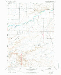Download a high-resolution, GPS-compatible USGS topo map for Gilmore Hill NW, WY (1984 edition)
