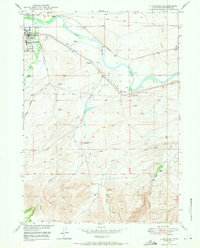 Download a high-resolution, GPS-compatible USGS topo map for Glenrock, WY (1971 edition)