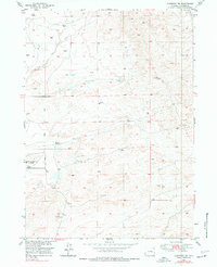 Download a high-resolution, GPS-compatible USGS topo map for Glenrock, WY (1977 edition)
