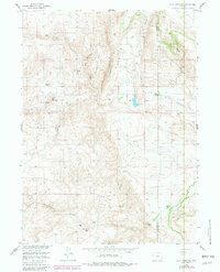 Download a high-resolution, GPS-compatible USGS topo map for Goat Mountain, WY (1982 edition)