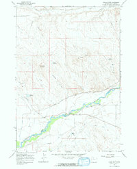 Download a high-resolution, GPS-compatible USGS topo map for Gould Butte, WY (1969 edition)