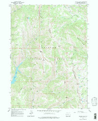 Download a high-resolution, GPS-compatible USGS topo map for Graham Peak, WY (1971 edition)