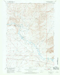 Download a high-resolution, GPS-compatible USGS topo map for Graham Ranch, WY (1971 edition)