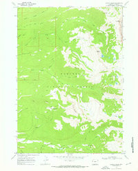 Download a high-resolution, GPS-compatible USGS topo map for Granite Basin, WY (1972 edition)