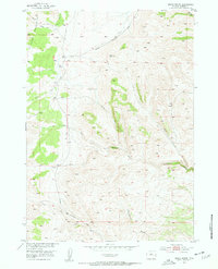 Download a high-resolution, GPS-compatible USGS topo map for Grave Spring, WY (1953 edition)