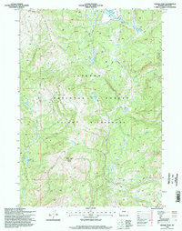 Download a high-resolution, GPS-compatible USGS topo map for Gravel Peak, WY (1998 edition)